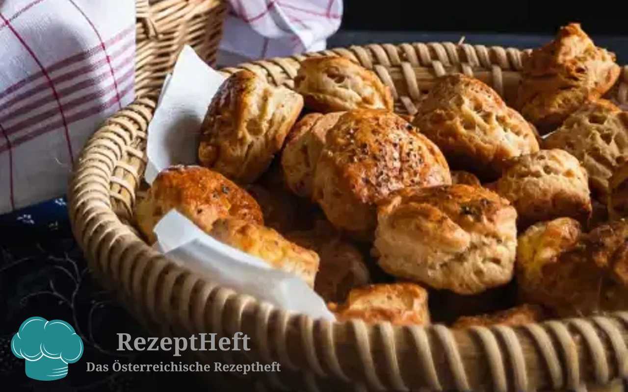 Burgenländische Grammelpogatscherl mit Kümmel