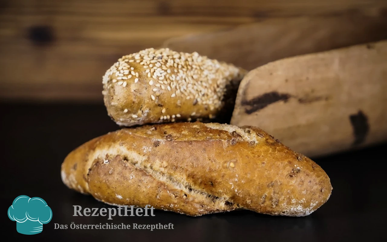 Selbst gebackene Kornspitz mit knuspriger Saatenkruste