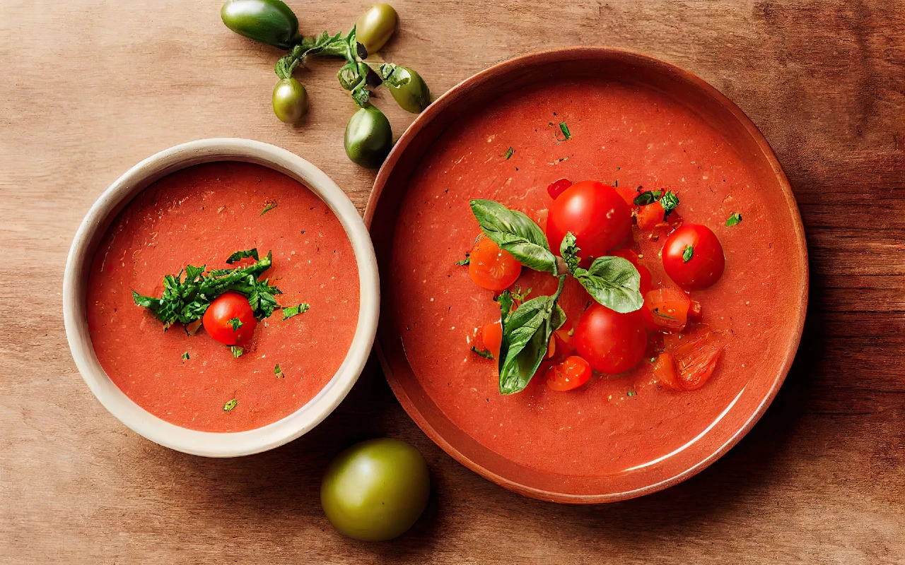 Gazpacho kalte Gemüsesuppe | RezeptHeft