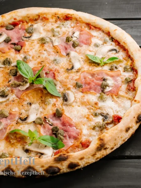 Pizza Prosciutto e Funghi