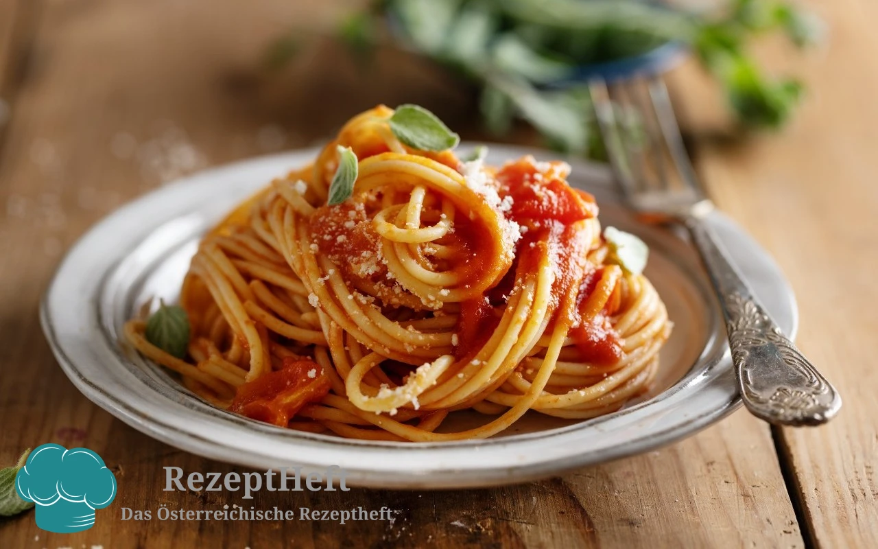 Spaghetti al Pomodoro_Titelbild1280x800 | RezeptHeft Spaghetti al Pomodoro