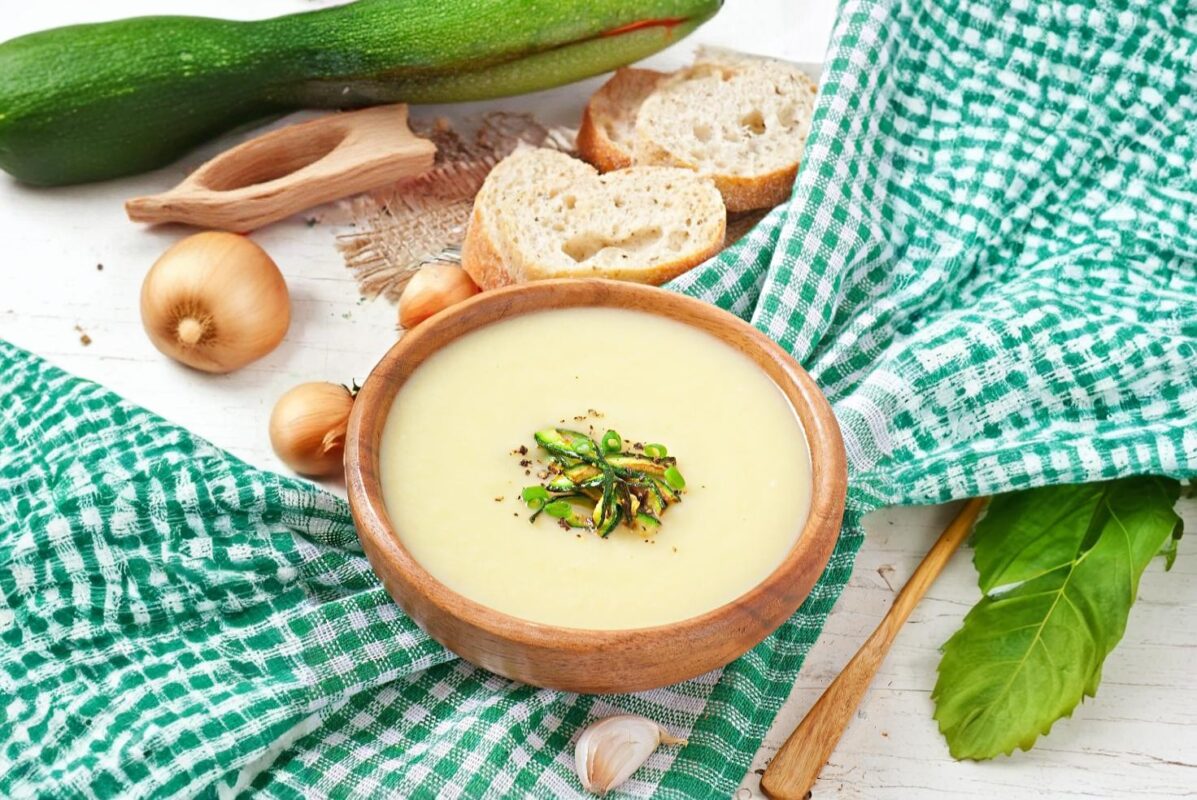 Zucchinicremesuppe