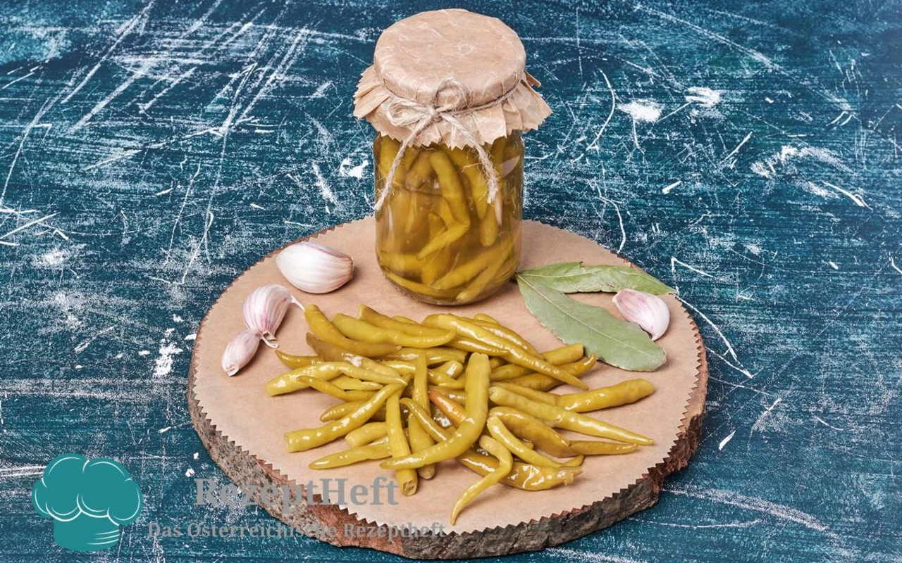 Eingelegte Pfefferoni