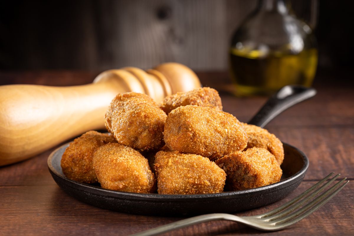 Knusprige Kroketten