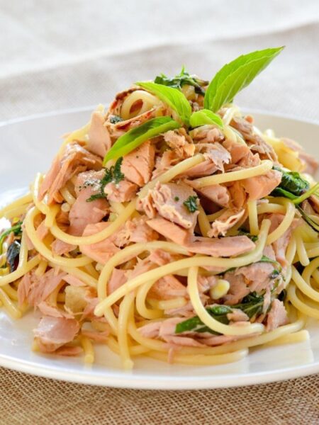 Thunfisch-Spaghetti