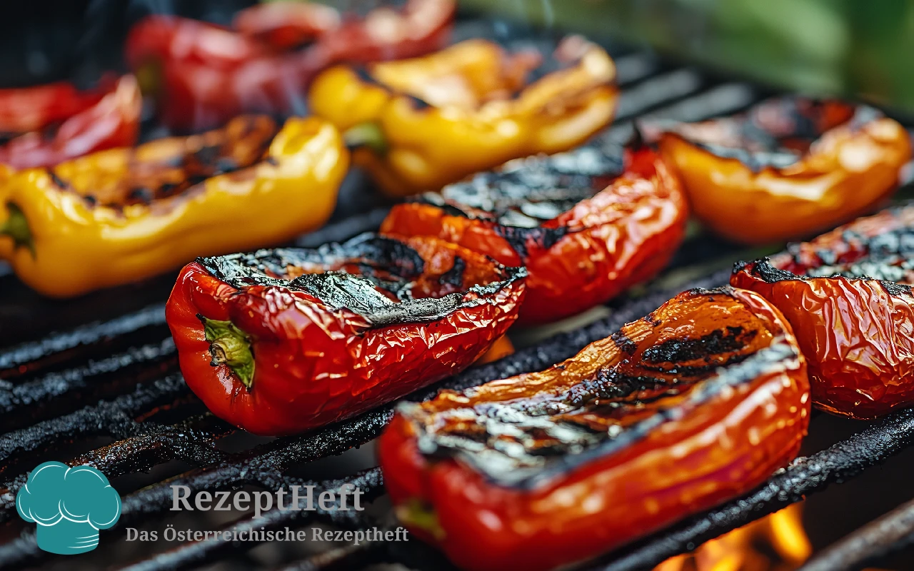 Gegrillte Paprika