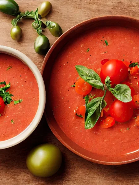 Gazpacho kalte Gemüsesuppe