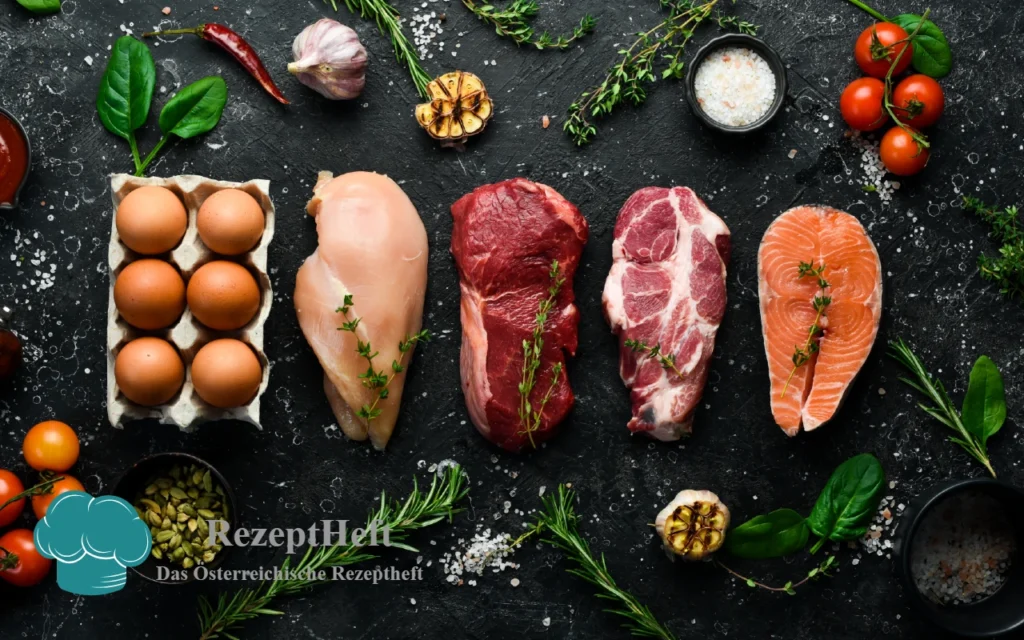 Fleisch Fisch Eier-Titel - RezeptHeft Fleisch, Fisch & Eier